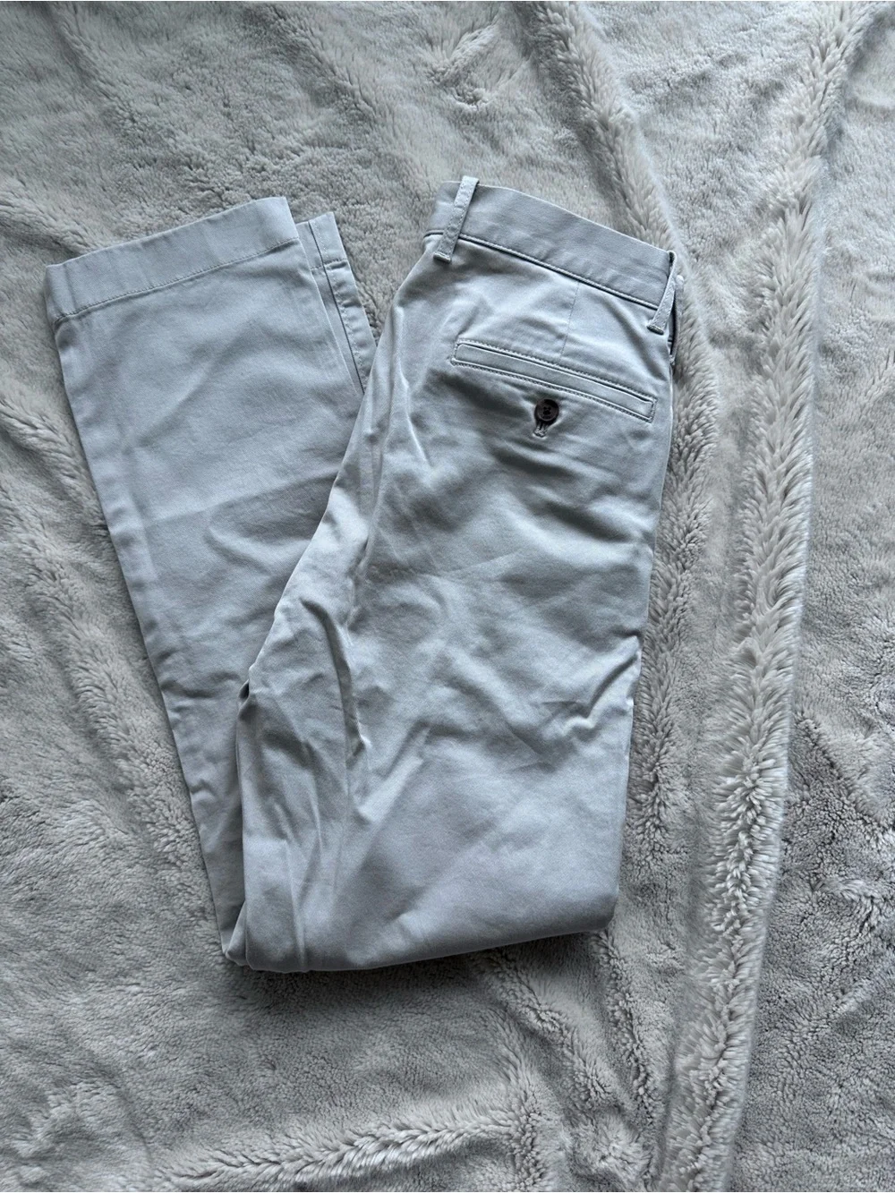 J. Crew Straight-Fit flex Light Gray Men's  w28L30 pants